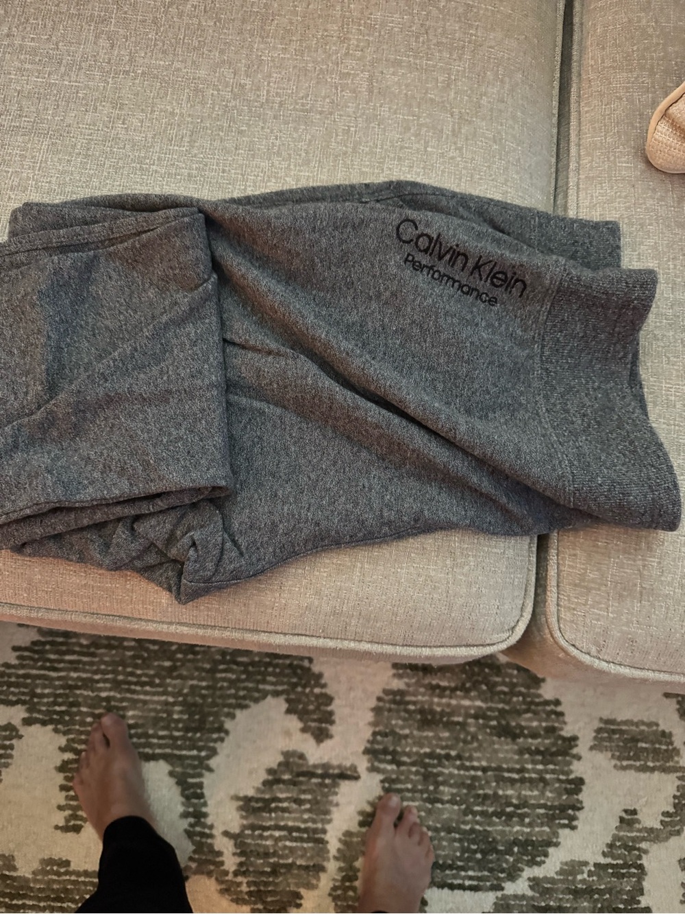 Calvin Klein Dark Gray Performance Joggers